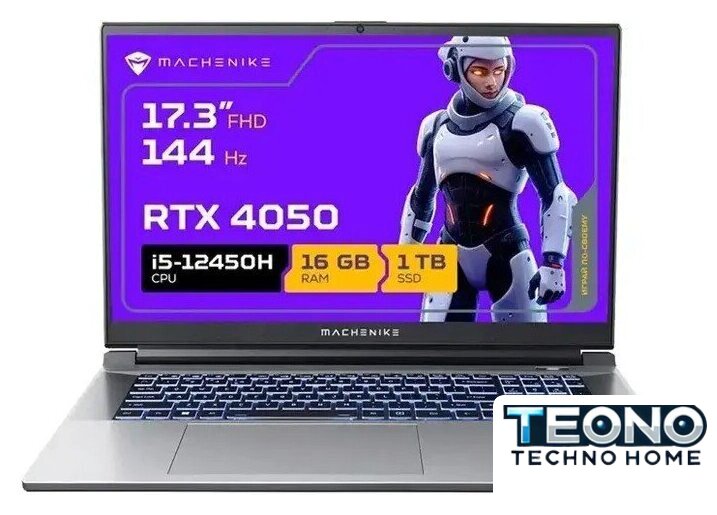 Игровой ноутбук Machenike L17 Pulsar L JJ00GA00JRU - Изображение №1 — Интернет-магазин Teono.by