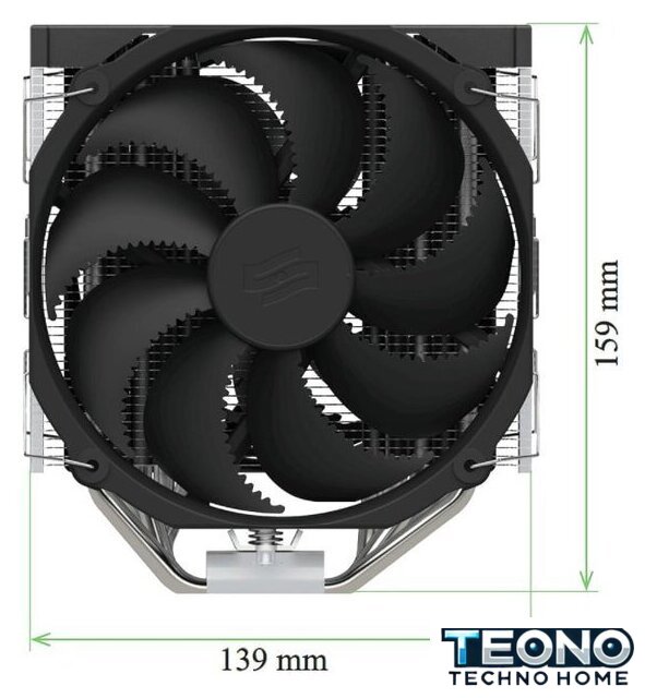 Кулер для процессора SilentiumPC Fortis 5 Dual Fan SPC307 - Изображение №20 — Интернет-магазин Teono.by