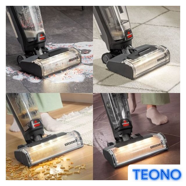Вертикальный моющий пылесос Bissell CrossWave OmniFind Select 4007N - Изображение №4 — Интернет-магазин Teono.by