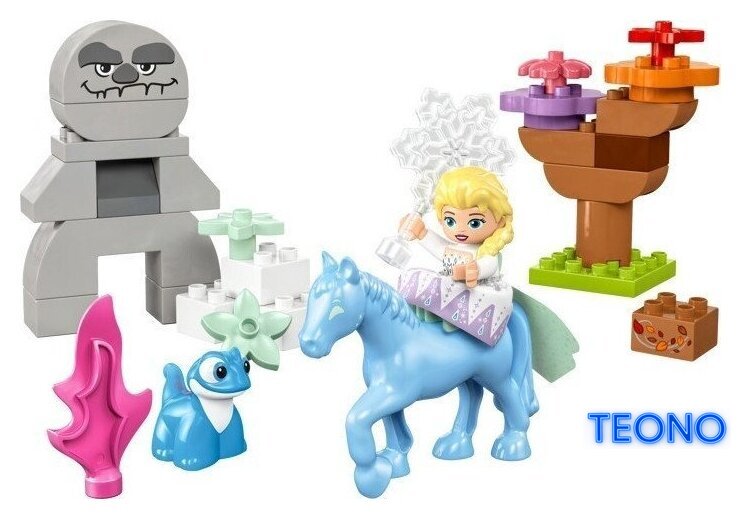 Конструктор LEGO Duplo 10418 Эльза и Бруни в Заколдованном лесу - Изображение №2 — Интернет-магазин Teono.by