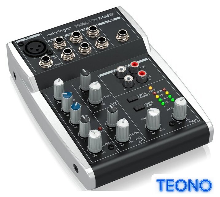 Микшерный пульт Behringer Xenyx 502S - Изображение №2 — Интернет-магазин Teono.by