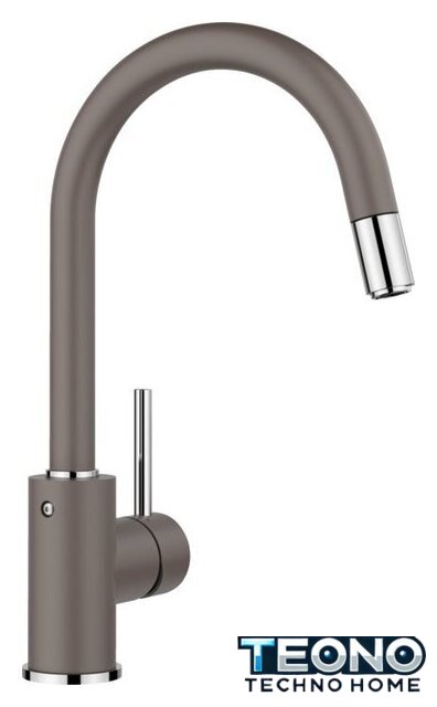 Смеситель Blanco Mida-S Silgranit 526967 (volcano grey) - Изображение №1 — Интернет-магазин Teono.by