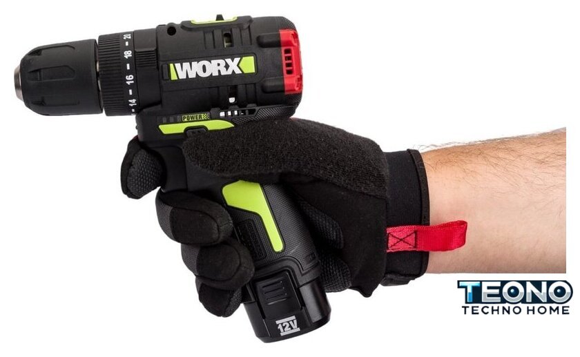 Ударная дрель-шуруповерт Worx Professional WU131X (с 2-мя АКБ, сумка) - Изображение №17 — Интернет-магазин Teono.by