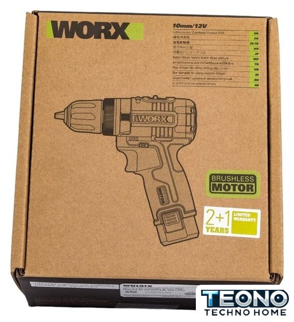 Ударная дрель-шуруповерт Worx Professional WU131X (с 2-мя АКБ, сумка) - Изображение №21 — Интернет-магазин Teono.by