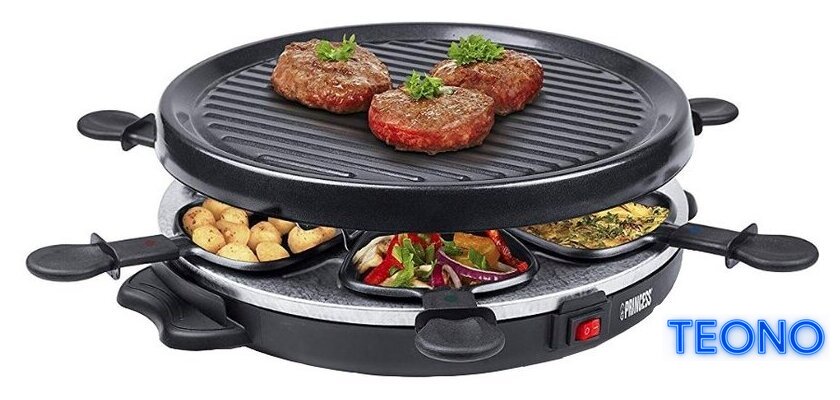 Раклетница Princess 162725 Raclette 6 Grill Party - Изображение №1 — Интернет-магазин Teono.by