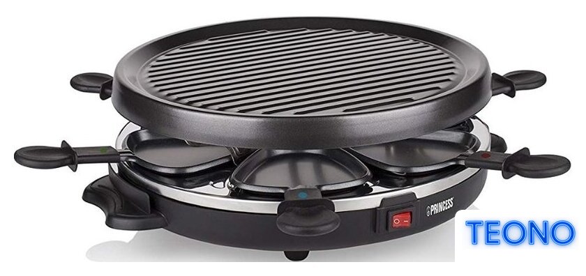 Раклетница Princess 162725 Raclette 6 Grill Party - Изображение №3 — Интернет-магазин Teono.by