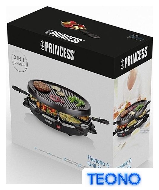 Раклетница Princess 162725 Raclette 6 Grill Party - Изображение №5 — Интернет-магазин Teono.by