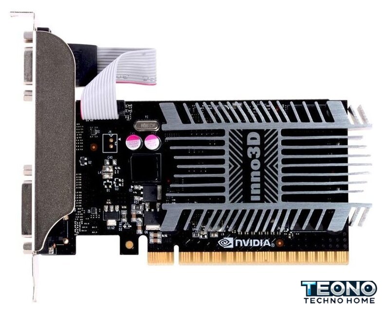 Видеокарта Inno3D GeForce GT 710 LP 2GB SDDR3 [N710-1SDV-E3BX] - Изображение №1 — Интернет-магазин Teono.by