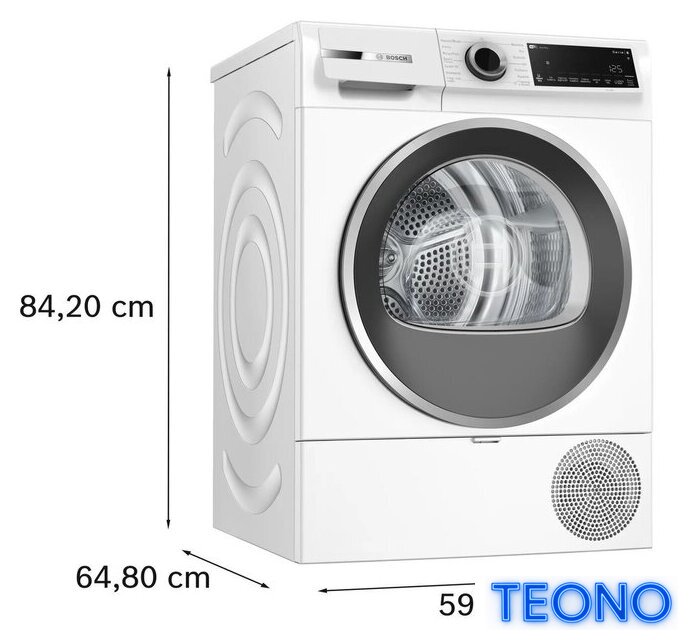 Сушильная машина Bosch Serie 6 WQJ24211PL - Изображение №5 — Интернет-магазин Teono.by