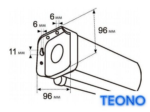 Проекционный экран Lumien Eco Picture 127x127 LEP-100106 - Изображение №3 — Интернет-магазин Teono.by