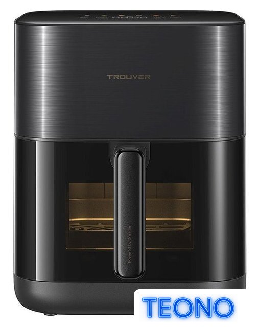 Аэрогриль (аэрофритюрница) Trouver Air Fryer FD10 Pro VFF12A (черный) - Изображение №1 — Интернет-магазин Teono.by