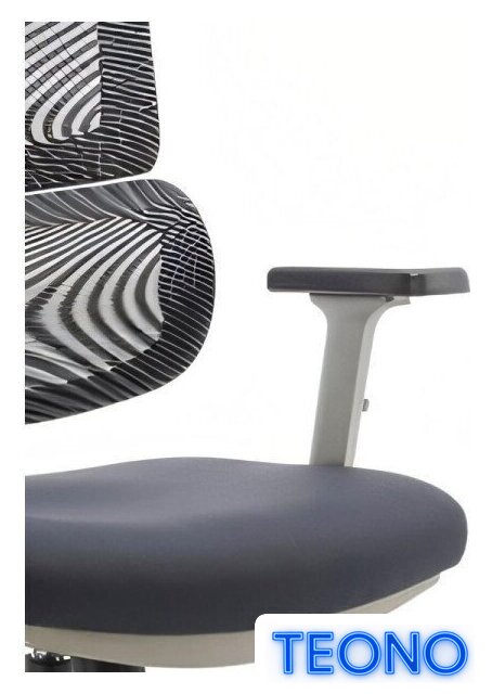 Офисное кресло myroo Office Grace MC094A-GG (grey/grey) - Изображение №9 — Интернет-магазин Teono.by