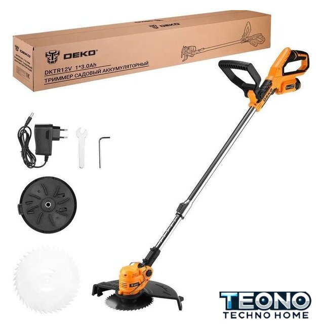 Триммер Deko DKTR12V Max 063-4232-1 (с 1-им АКБ) - Изображение №1 — Интернет-магазин Teono.by