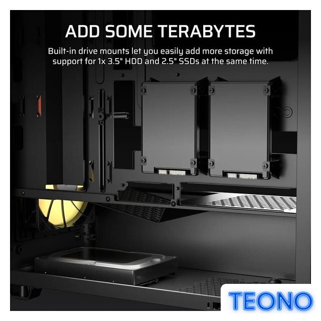 Корпус Corsair 3200D RS ARGB CC-9011346-WW - Изображение №9 — Интернет-магазин Teono.by