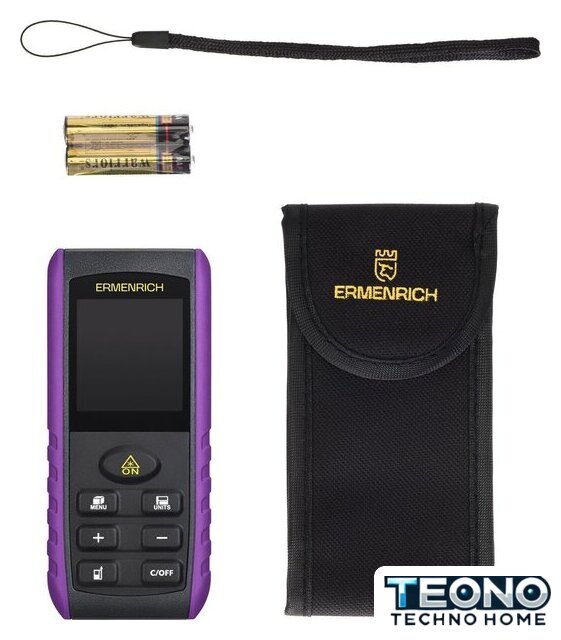 Лазерный дальномер Ermenrich Reel PRO GE80 85320 - Изображение №2 — Интернет-магазин Teono.by