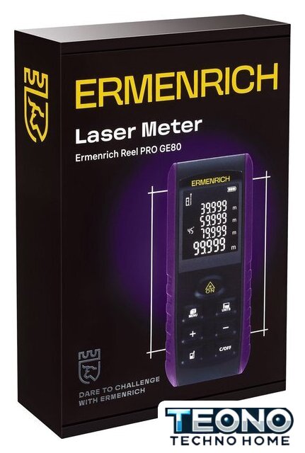 Лазерный дальномер Ermenrich Reel PRO GE80 85320 - Изображение №7 — Интернет-магазин Teono.by