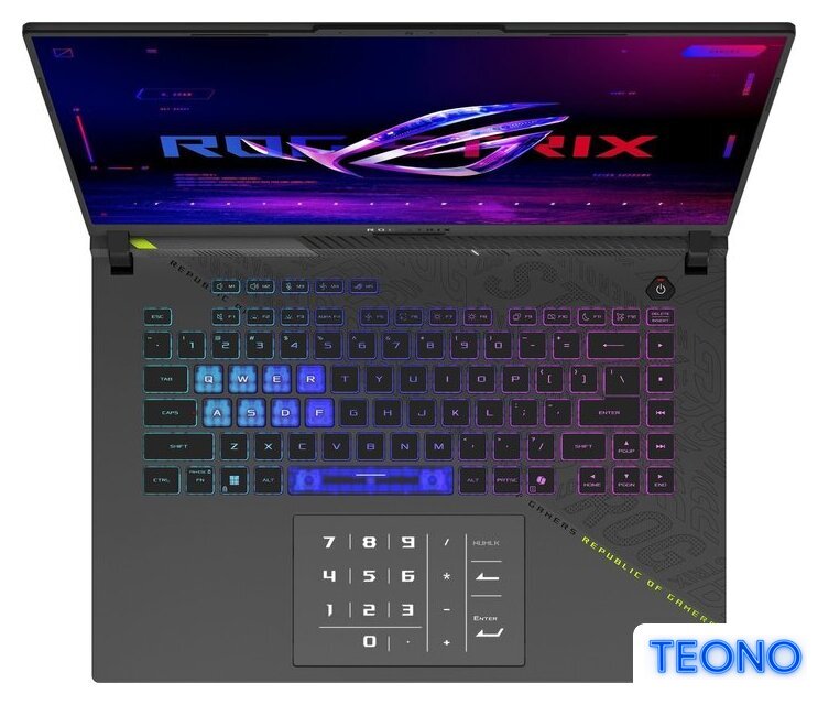 Игровой ноутбук ASUS ROG Strix G16 2025 G614FM-S5031 - Изображение №3 — Интернет-магазин Teono.by