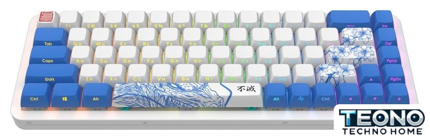 Клавиатура Red Square Alumix 68 Arita (g3ms Sapphire) - Изображение №2 — Интернет-магазин Teono.by