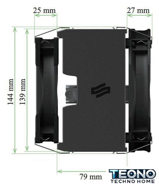 Кулер для процессора SilentiumPC Fortis 5 SPC306 - Изображение №21 — Интернет-магазин Teono.by