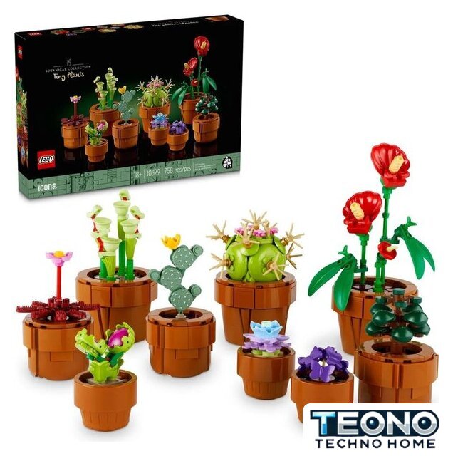 Конструктор LEGO Icons 10329 Крошечные Растения - Изображение №2 — Интернет-магазин Teono.by