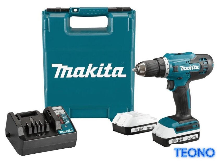 Дрель-шуруповерт Makita DF488D002 (с 2-мя АКБ, кейс) - Изображение №1 — Интернет-магазин Teono.by
