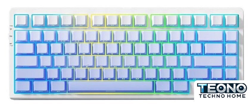 Клавиатура MCHOSE G75 Pro Glacier Gradient (Matcha Latte Switch V2, нет кириллицы) - Изображение №1 — Интернет-магазин Teono.by