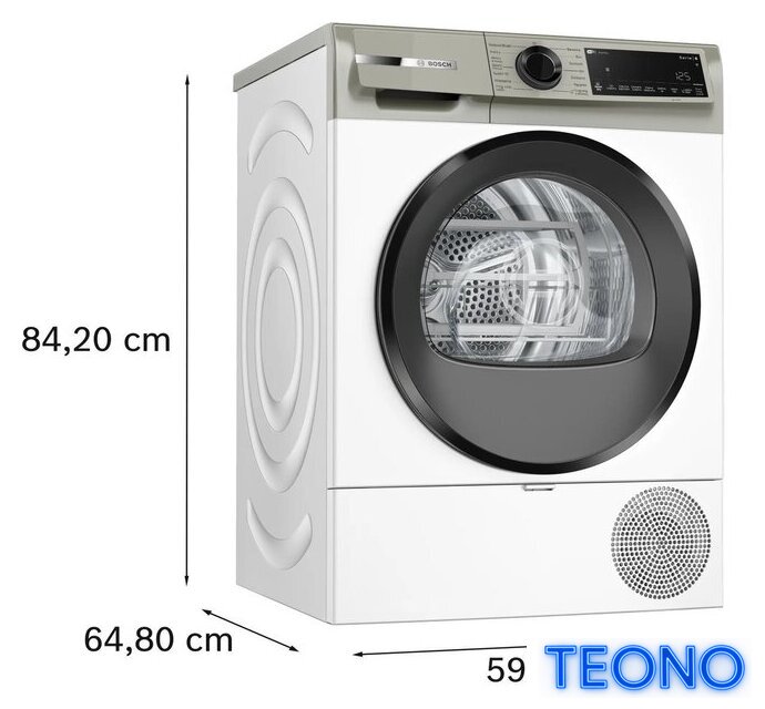Сушильная машина Bosch Serie 6 WQJ242SMPL - Изображение №5 — Интернет-магазин Teono.by