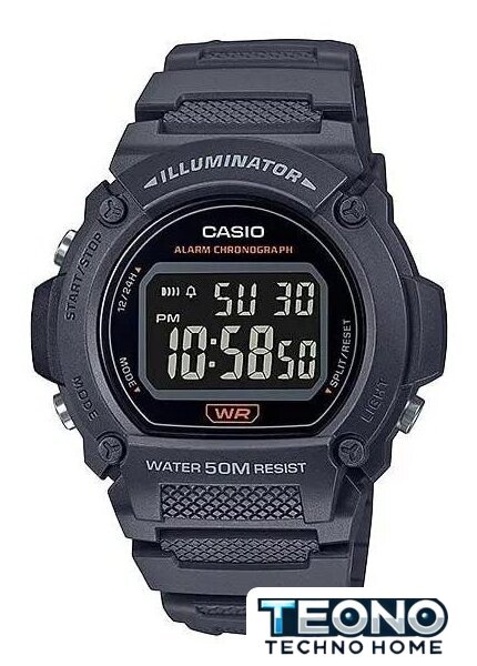 Наручные часы Casio W-219H-8B - Изображение №1 — Интернет-магазин Teono.by