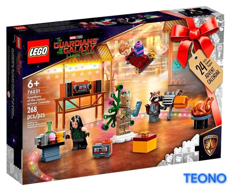 Конструктор LEGO Marvel 76231 Адвент-календарь Стражи Галактики - Изображение №1 — Интернет-магазин Teono.by