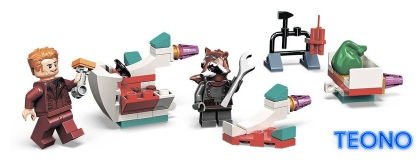 Конструктор LEGO Marvel 76231 Адвент-календарь Стражи Галактики - Изображение №3 — Интернет-магазин Teono.by