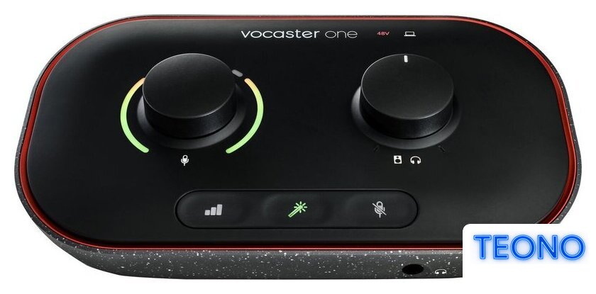 Комплект для звукозаписи Focusrite Vocaster One Studio - Изображение №5 — Интернет-магазин Teono.by