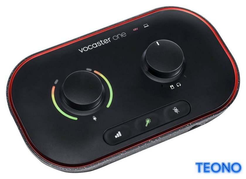 Комплект для звукозаписи Focusrite Vocaster One Studio - Изображение №4 — Интернет-магазин Teono.by