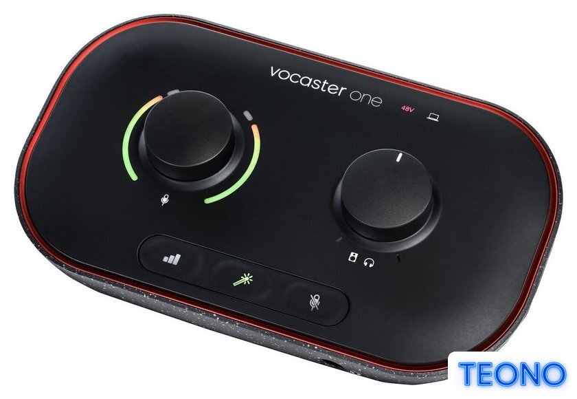 Комплект для звукозаписи Focusrite Vocaster One Studio - Изображение №7 — Интернет-магазин Teono.by