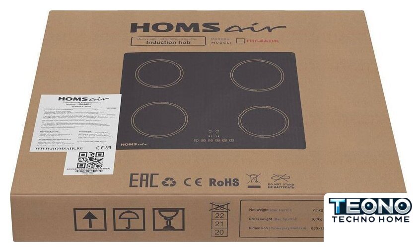 Варочная панель HOMSair HI64ABK - Изображение №11 — Интернет-магазин Teono.by
