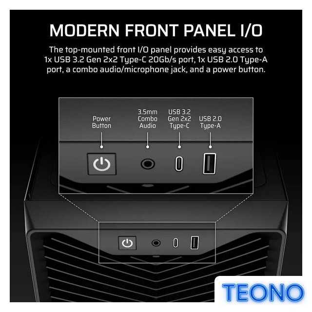 Корпус Corsair 3200D RS CC-9011334-WW - Изображение №10 — Интернет-магазин Teono.by