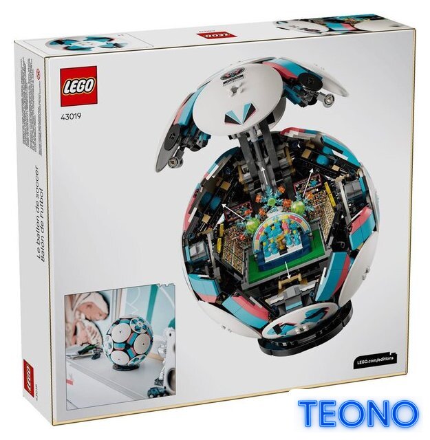 Конструктор LEGO Editions 43019 Футбольный мяч - Изображение №10 — Интернет-магазин Teono.by