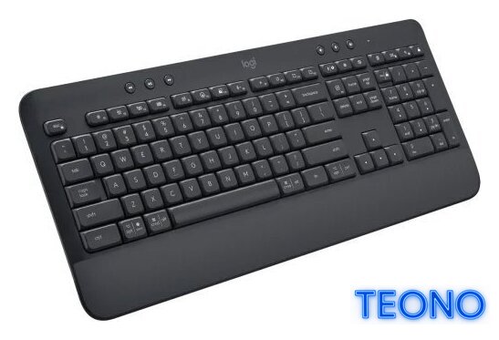 Клавиатура Logitech Signature K650 920-010954 (графитовый, нет кириллицы) - Изображение №5 — Интернет-магазин Teono.by