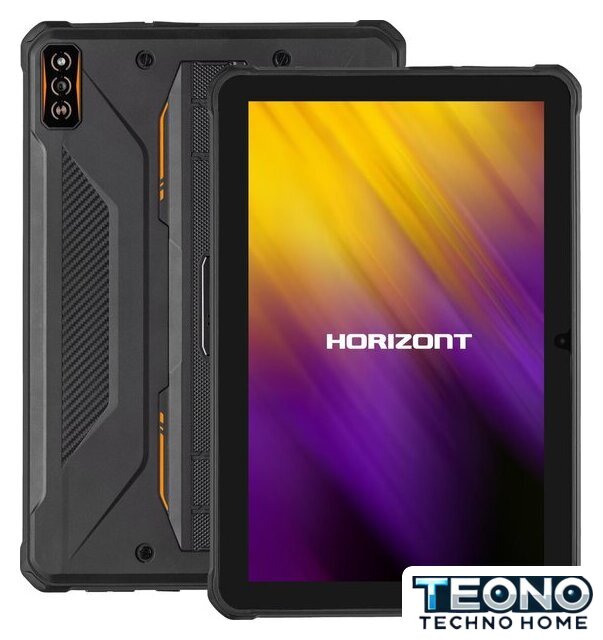 Планшет Horizont H-Tab 1 Shield 6GB/256GB LTE (черный/оранжевый) - Изображение №1 — Интернет-магазин Teono.by