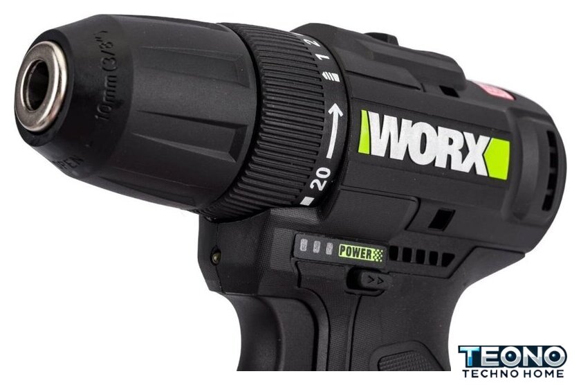 Дрель-шуруповерт Worx Professional WE210.2 (с 2-мя АКБ) - Изображение №5 — Интернет-магазин Teono.by