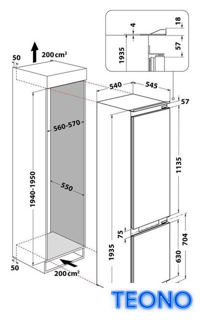 Холодильник Whirlpool WHC20 T593 P - Изображение №13 — Интернет-магазин Teono.by