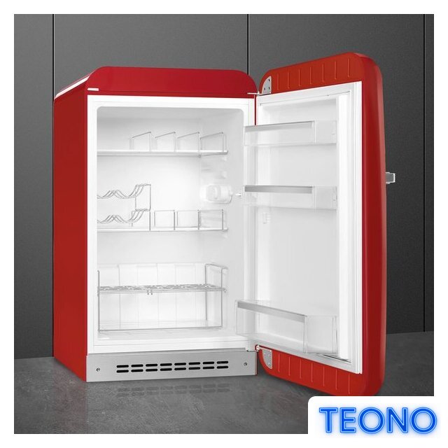 Однокамерный холодильник Smeg FAB10HRRD6 - Изображение №5 — Интернет-магазин Teono.by