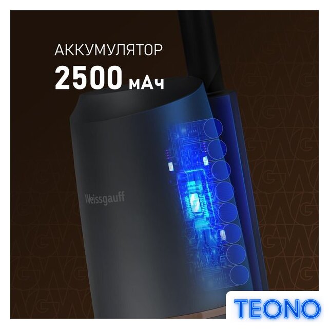 Пылесос Weissgauff V13 BLDC 200 Graphite AquaPro - Изображение №12 — Интернет-магазин Teono.by