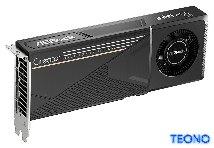 Видеокарта ASRock Intel Arc Pro B60 Creator 24GB B60 CT 24G - Изображение №1 — Интернет-магазин Teono.by