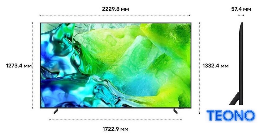 MiniLED телевизор Samsung Neo QLED QN80H 4K QE100QN80HUXPY - Изображение №2 — Интернет-магазин Teono.by