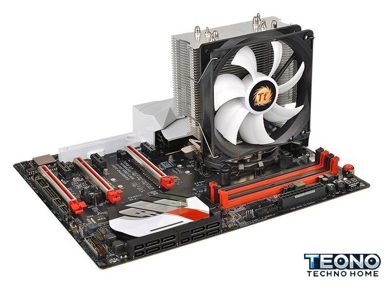 Кулер для процессора Thermaltake Contac Silent 12 [CL-P039-AL12BL-A] - Изображение №8 — Интернет-магазин Teono.by