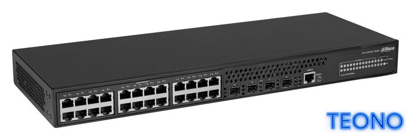 Управляемый коммутатор 3-го уровня Dahua DH-AS5500-24GT4XF - Изображение №2 — Интернет-магазин Teono.by