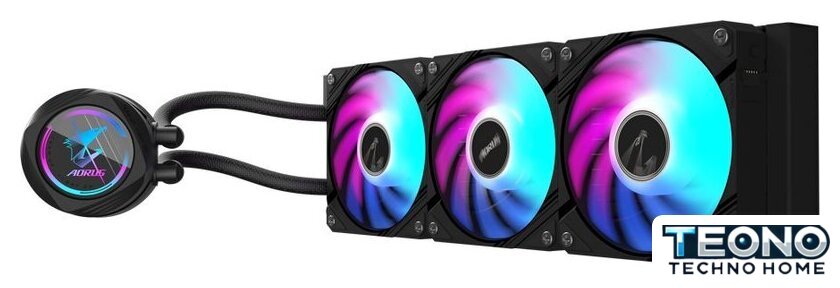 Система жидкостного охлаждения для процессора Gigabyte Aorus Waterforce II 360 - Изображение №2 — Интернет-магазин Teono.by