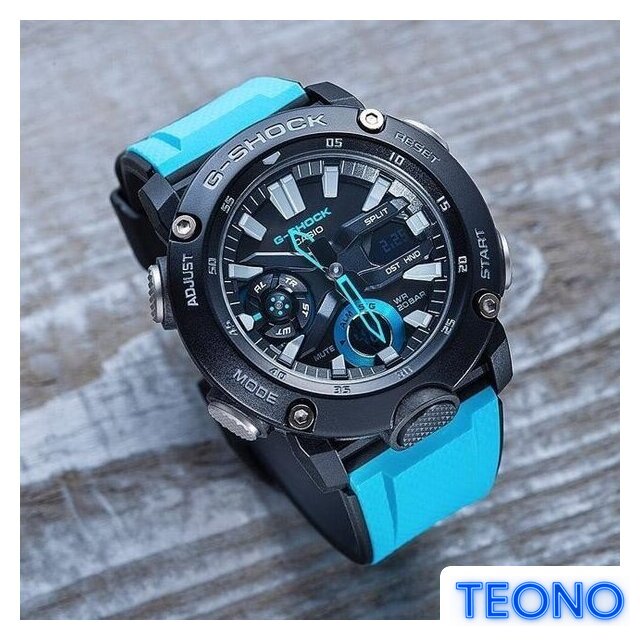 Наручные часы Casio G-Shock GA-2000-1A2 - Изображение №8 — Интернет-магазин Teono.by