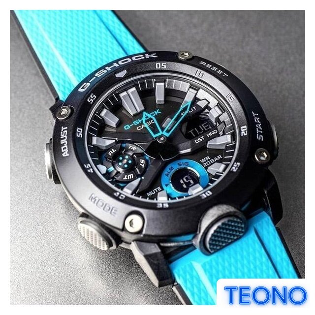 Наручные часы Casio G-Shock GA-2000-1A2 - Изображение №11 — Интернет-магазин Teono.by