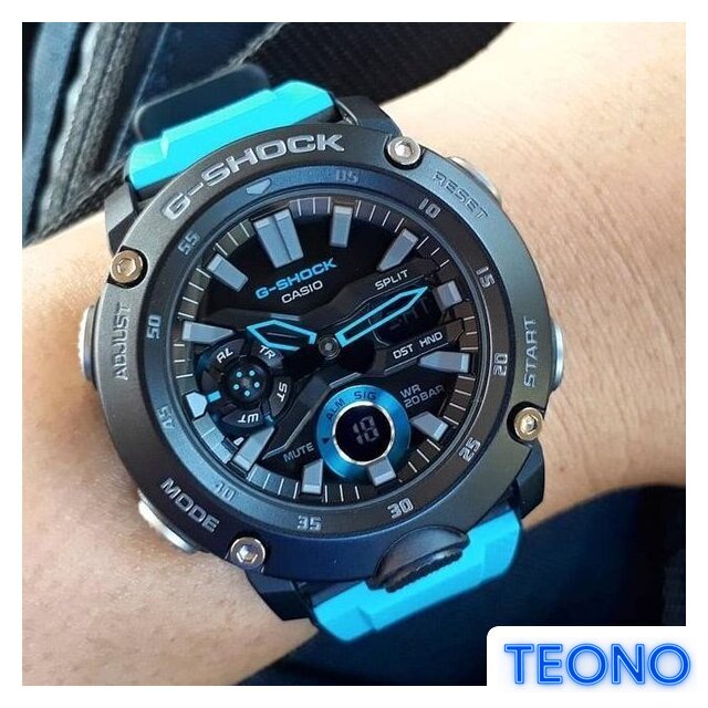 Наручные часы Casio G-Shock GA-2000-1A2 - Изображение №9 — Интернет-магазин Teono.by